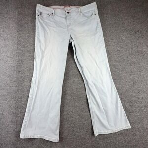 Y2K L.e.i. Jeans Womens 20 Light Wash High Rise Bootcut Stretch Denim Plus Size